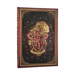 Gryffindor Journal (Harry Potter Collection) Midi Custom Lined (Elastic Band Closure)