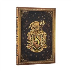 Hufflepuff Journal (Harry Potter Collection) Midi Custom Lined (Elastic Band Closure)