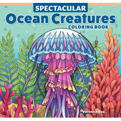 Spectacular Ocean Creatures Coloring Book