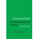 Geographers: Biobibliographical Studies, Volume 42