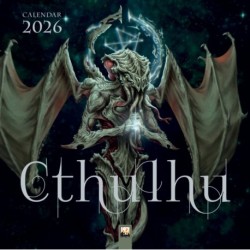 Cthulhu Wall Calendar 2026 (Art Calendar) - [RODEKASSE/DEFEKT]