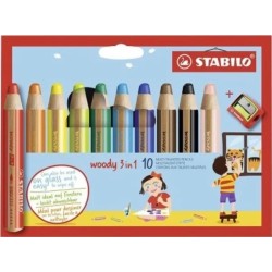 Posca  - Stabilo Woody 3 in 1