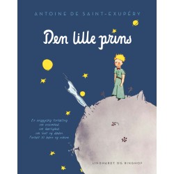 Den lille prins, mørkeblå hardback