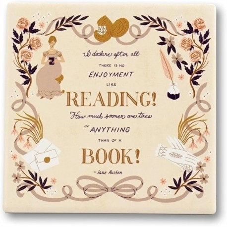 Coaster Single Ceramic - Pulteney Press (Pride & Prejudice)