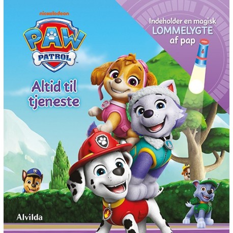Paw Patrol Skye - Altid til tjeneste: bog med lommelygte i pap