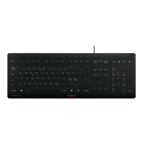 CHERRY Stream protect keyboard, Black