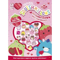 Squishmallows aktivitetsbog 2 med søde stickers: med supersjove opgaver og krea-aktiviteter!