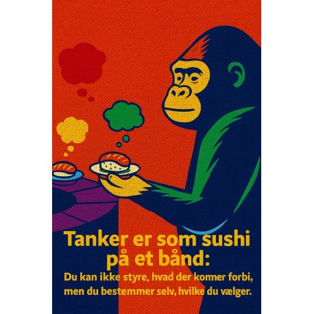 Mentale mini-skift med gorillaen – Duo-udgaven (udvidet kortsæt): 35 unikke illustrationer, heraf 5 helt nye. Hvert kort er i dobbelt eksemplar.