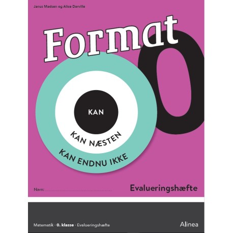 Format 0, Evalueringshæfte