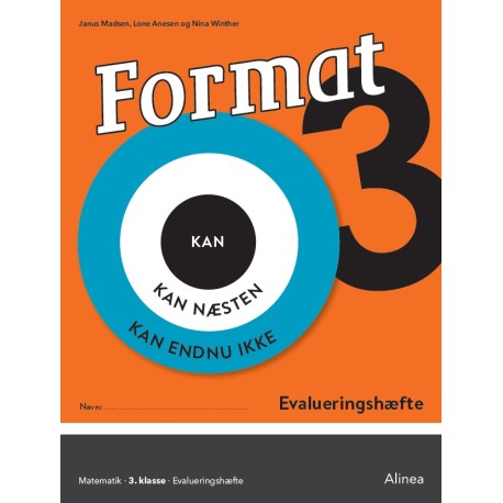 Format 3, Evalueringshæfte