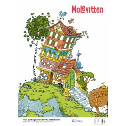 Molevitten, 0. kl., Villa Vakkelvorn plakat