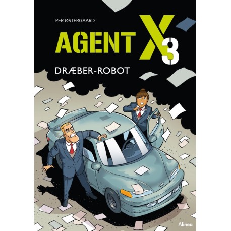 Agent X3, Dræber-robot, Blå Læseklub: Blå Læseklub
