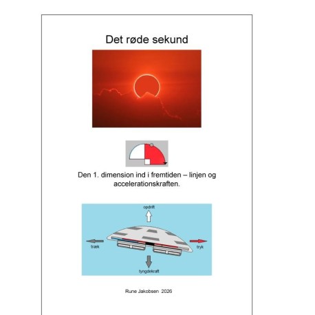 Det røde sekund: Den 1. dimension ind i fremtiden – linjen og accelerationskraften