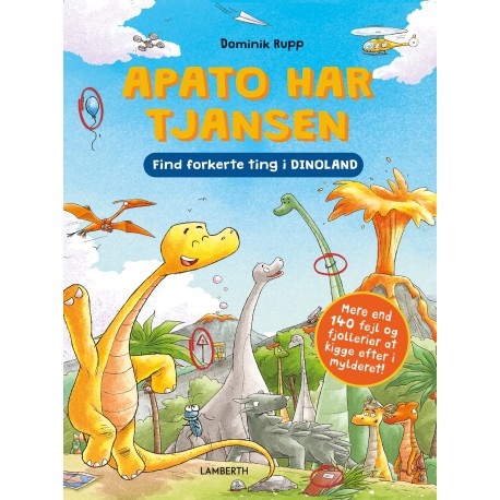 Apato har tjansen: Find forkerte ting i Dinoland