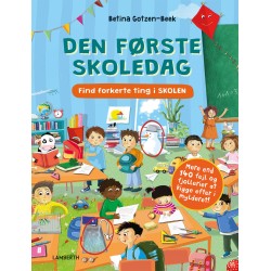 Den første skoledag: Find forkerte ting i skolen