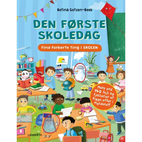 Den første skoledag: Find forkerte ting i skolen