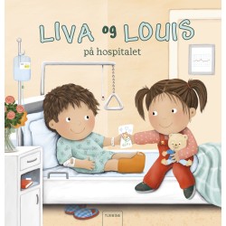Liva og Louis på hospitalet