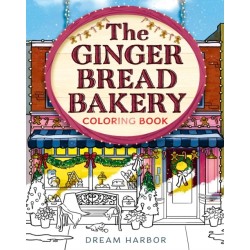 The Gingerbread Bakery Coloring and Sticker Book