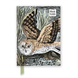 Angela Harding: Marsh Owl (Foiled Blank Journal)
