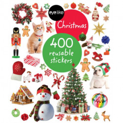 Eyelike Stickers: Christmas: 400 Reusable Stickers