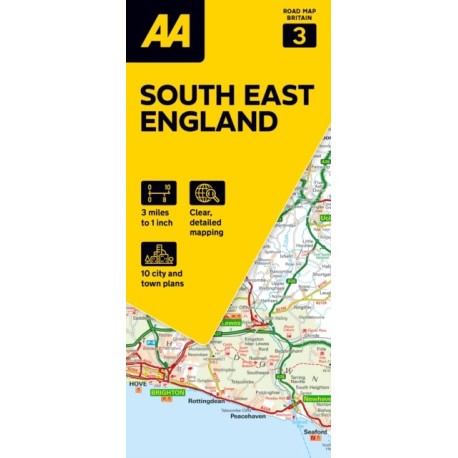 AA Road Map South East England