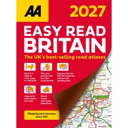 AA Easy Read Atlas Britain 2027