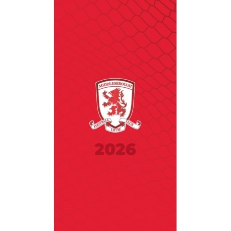 The Official Middlesborough FC Pocket Diary 2026