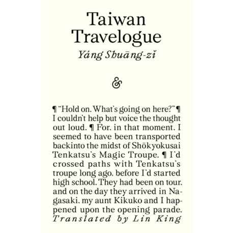 Taiwan Travelogue: Winner of the 2026 International Booker Prize: Shortlisted for the 2026 International Booker Prize