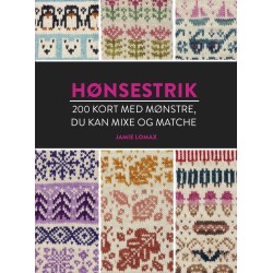 Hønsestrik: 200 kort med mønstre, du kan mixe og matche