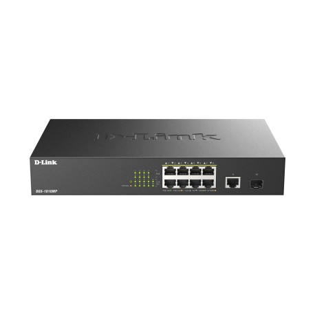 D-LINK 10-Port Desktop Gigabit PoE+ Switch
