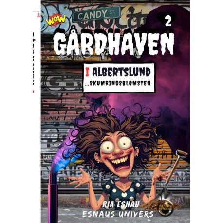GÅRDHAVEN 2 I ALBERTSLUND: Skumringsblomsten