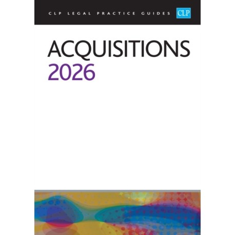 Acquisitions 2026: Legal Practice Course Guides (LPC)
