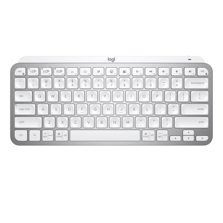 MX Keys Mini Minimalist Wireless Keyb, Pale Grey (Nordic)