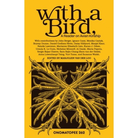 With a bird