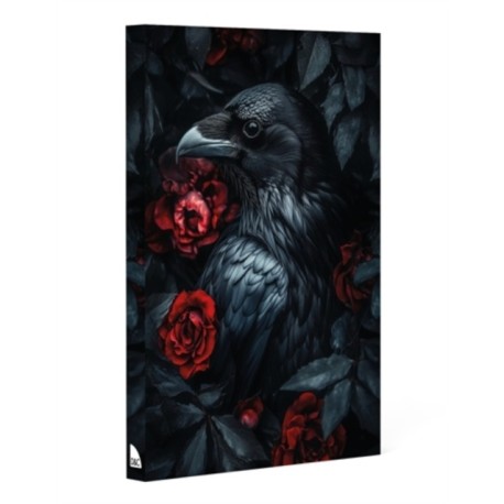 Raven and Roses Notebook: A Romantasy-Inspired Hardback Notebook for Writing, Journaling, and Creative Expression
