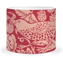 Ceramic Pot (6cm) - ACS William Morris (Raspberry)