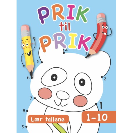 Prik til prik: Lær tallene 1-10
