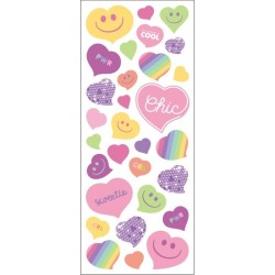 Stickers hjerte Tinka