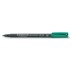 Lumocolor  permanent pen 317-5 grøn medium