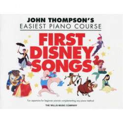 First Disney Songs: John Thompson's Easiest Piano Course - 8 Disney Solos