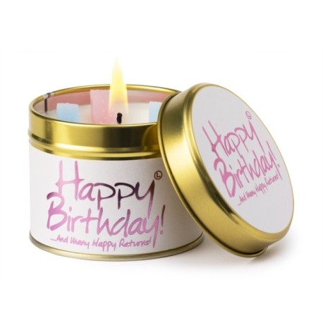 Happy Birthday - Scented Tin Candle