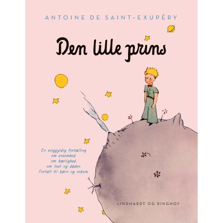 Den lille prins, lyserød hardback