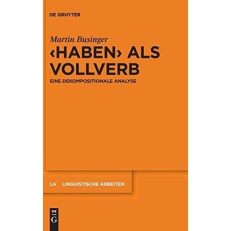 "Haben" als Vollverb
