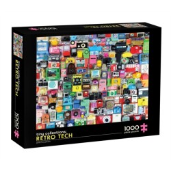 Tiny Collections Retro Tech 1000-Piece Puzzle