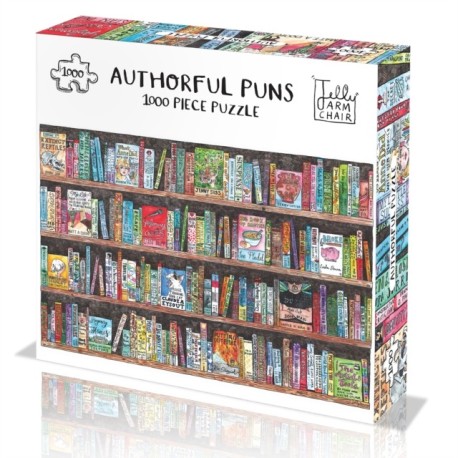 Authorful Puns Jigsaw Puzzle 1000pc