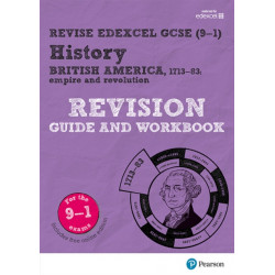 Pearson REVISE Edexcel GCSE History British America Revision Guide and Workbook incl. online revision - for 2026, 2027 exams: Edexcel