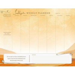 Sadhguru Weekly Planner Notepad