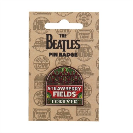 Pin Badge - The Beatles (Strawberry Fields)