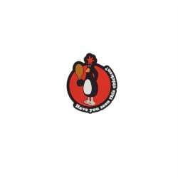 Magnet PVC Shaped - Wallace & Gromit (Feathers)