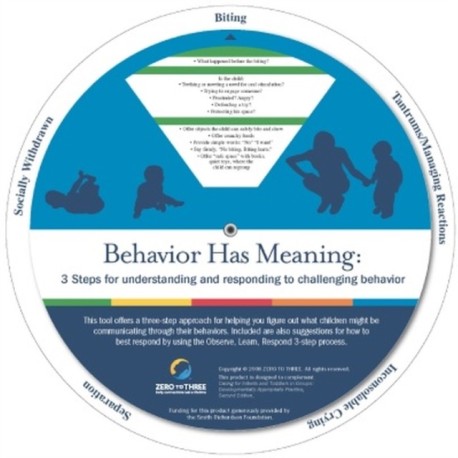Behavior Has Meaning Wheels: 3 Steps for Understanding and Responding to Challenging Behavior